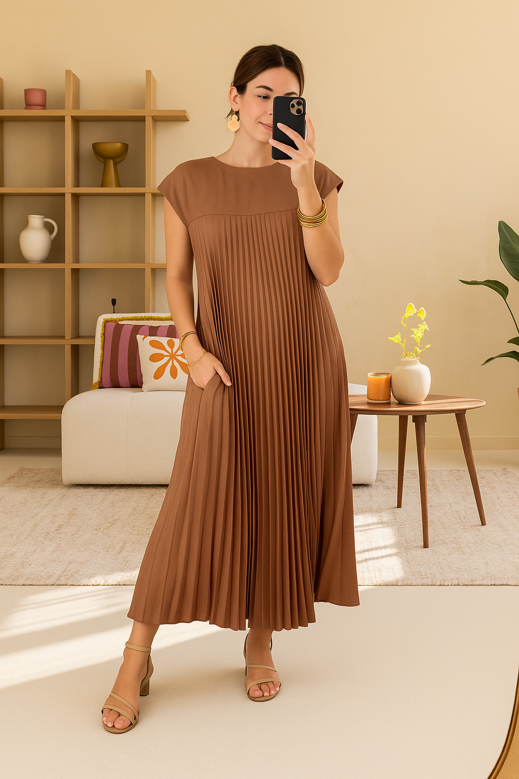 Eevi | Plisseret Kjole