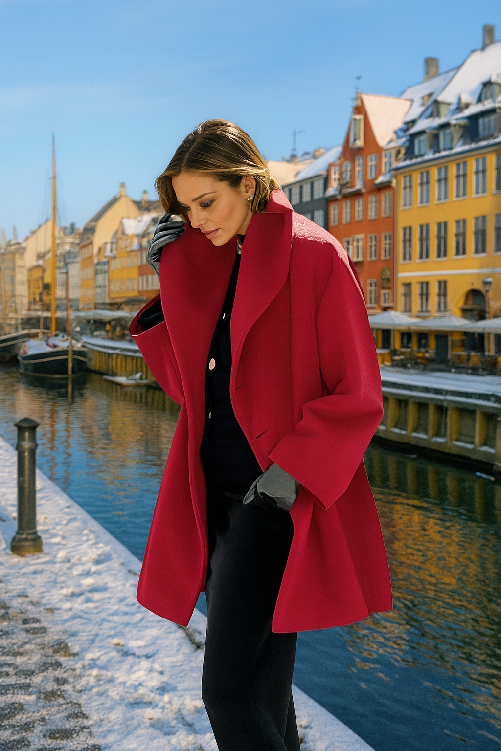 Maxima | Elegantti tuulenpitävä välitakki