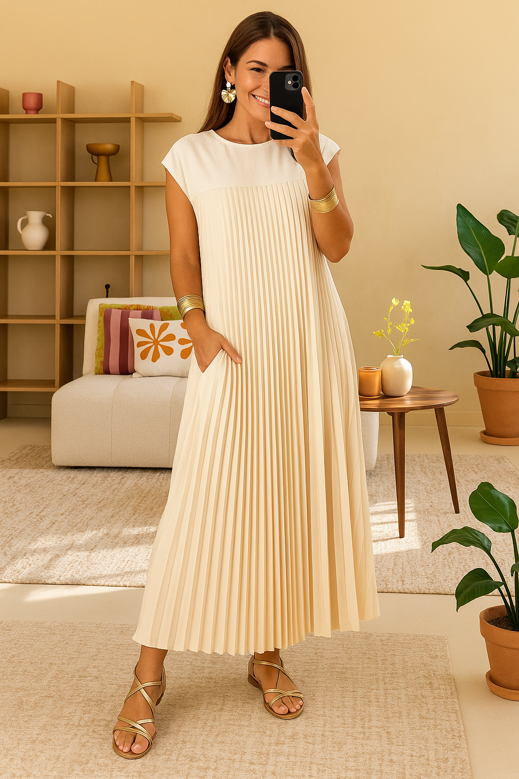 Eevi | Plisseret Kjole