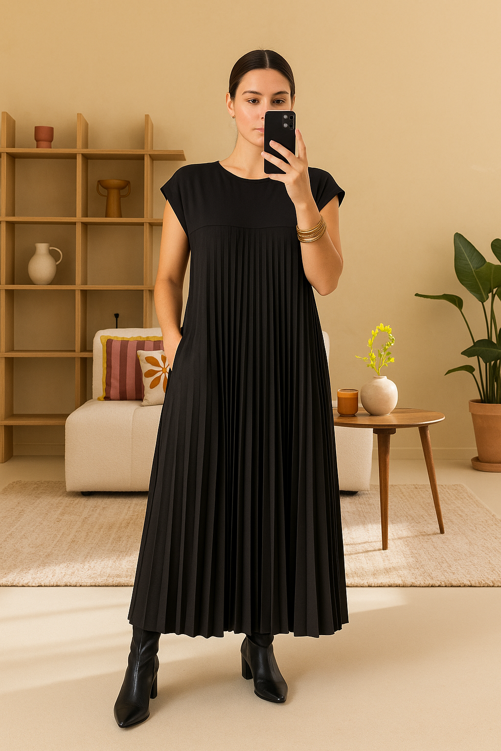 Eevi | Plisseret Kjole